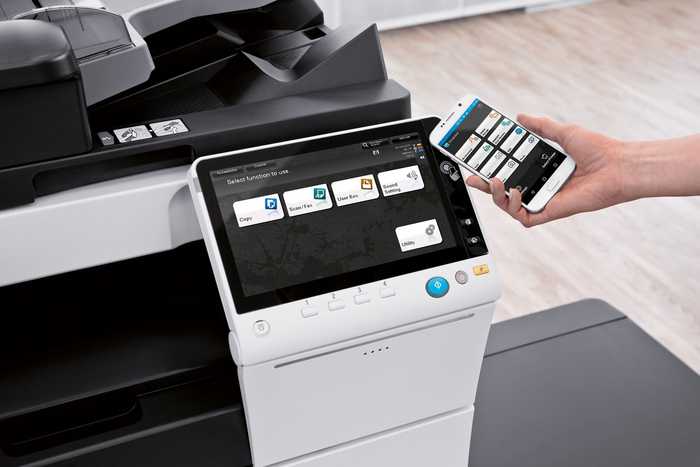 remote printing with smart phone
